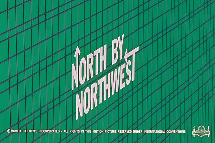North by Northwest Opening Title Sequence