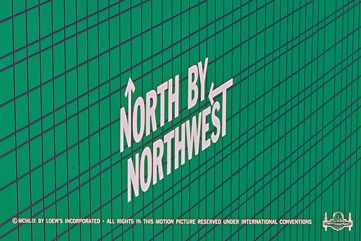 North by Northwest Opening Title Sequence