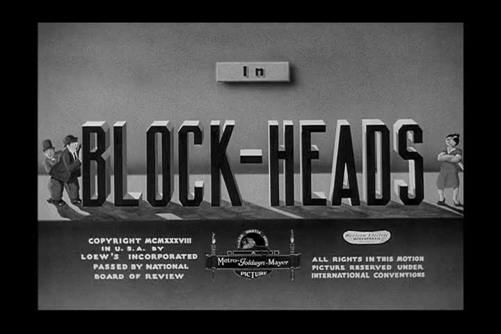 Block-Heads Opening Title Sequence